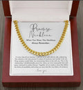 Cuban Chain Jewelry Men's Necklace Gift Set